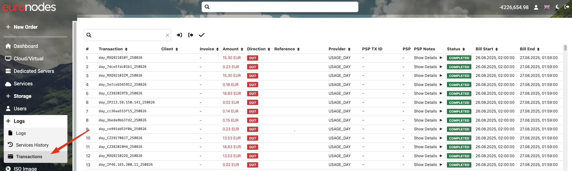 Transactions