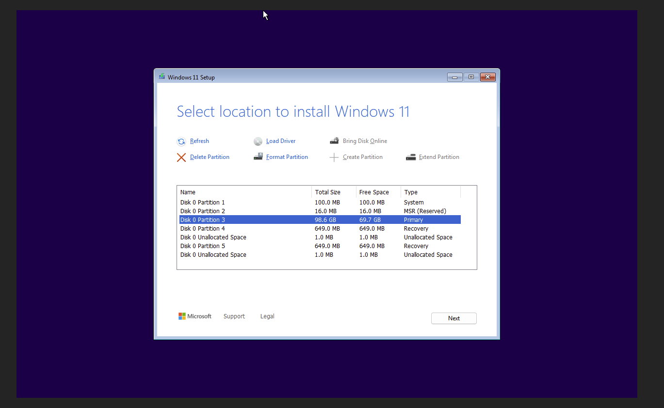 Windows Installation